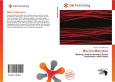 Portada del libro de Marion Maruska