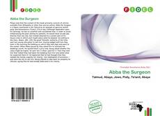 Abba the Surgeon kitap kapağı