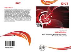 Bookcover of VideoWriter