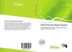 2010 Toronto Rock Season kitap kapağı
