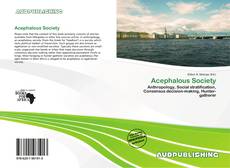 Acephalous Society kitap kapağı