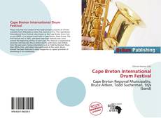 Buchcover von Cape Breton International Drum Festival