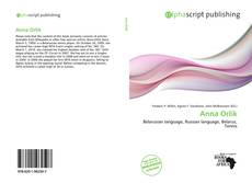 Borítókép a  Anna Orlik - hoz