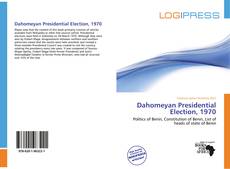 Dahomeyan Presidential Election, 1970 kitap kapağı