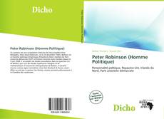 Peter Robinson (Homme Politique) kitap kapağı