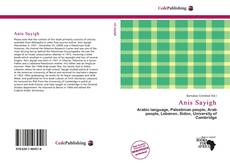 Bookcover of Anis Sayigh