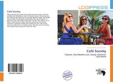 Café Society kitap kapağı