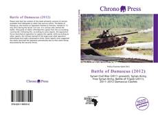 Bookcover of Battle of Damascus (2012)