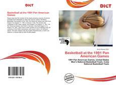 Basketball at the 1991 Pan American Games kitap kapağı