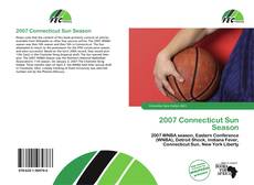 Capa do livro de 2007 Connecticut Sun Season 