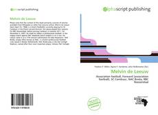Bookcover of Melvin de Leeuw