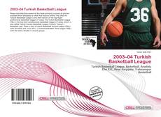 Portada del libro de 2003–04 Turkish Basketball League