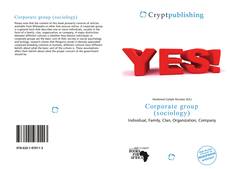 Bookcover of Corporate group (sociology)