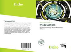 Capa do livro de WindowsSCOPE 