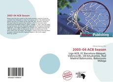 Portada del libro de 2003–04 ACB Season