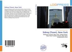 Sidney (Town), New York kitap kapağı