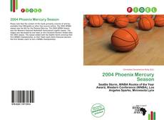 Capa do livro de 2004 Phoenix Mercury Season 