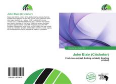 Capa do livro de John Blain (Cricketer) 