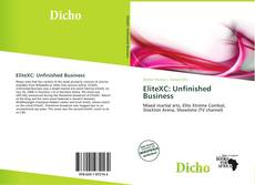 Copertina di EliteXC: Unfinished Business