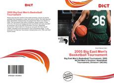 2005 Big East Men's Basketball Tournament的封面