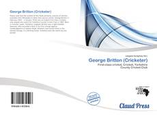 Portada del libro de George Britton (Cricketer)