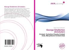 Capa do livro de George Chatterton (Cricketer) 