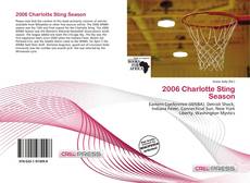 2006 Charlotte Sting Season的封面