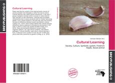 Couverture de Cultural Learning