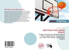 Portada del libro de 2003 New York Liberty Season