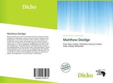 Matthew Doidge kitap kapağı