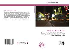 Portada del libro de Varick, New York