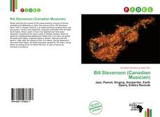 Capa do livro de Bill Stevenson (Canadian Musician) 