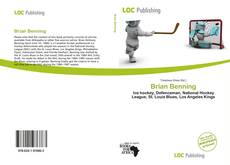 Brian Benning kitap kapağı