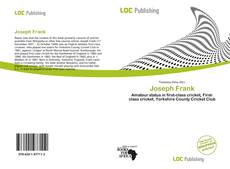 Bookcover of Joseph Frank