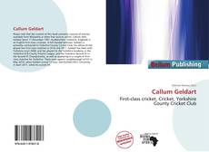 Buchcover von Callum Geldart