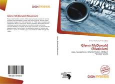 Capa do livro de Glenn McDonald (Musician) 