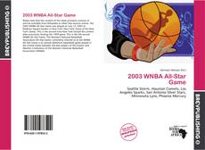 Couverture de 2003 WNBA All-Star Game