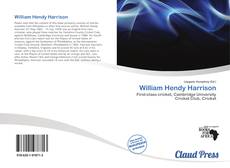 Bookcover of William Hendy Harrison