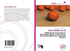 Portada del libro de 2000 WNBA Draft