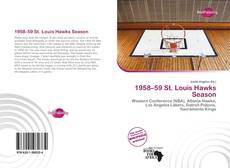 Portada del libro de 1958–59 St. Louis Hawks Season