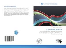 Alexander Bittroff kitap kapağı
