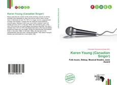 Capa do livro de Karen Young (Canadian Singer) 