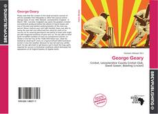 George Geary kitap kapağı