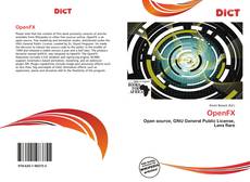 Bookcover of OpenFX