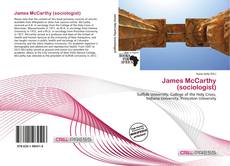 Capa do livro de James McCarthy (sociologist) 