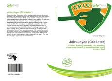 Buchcover von John Joyce (Cricketer)