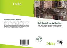 Bookcover of Gainford, County Durham