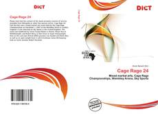 Cage Rage 24 kitap kapağı