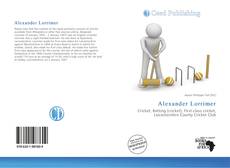 Alexander Lorrimer kitap kapağı