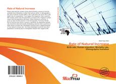 Buchcover von Rate of Natural Increase